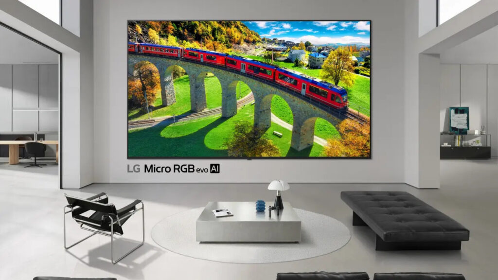 Televisor LG Micro RGB evo AI