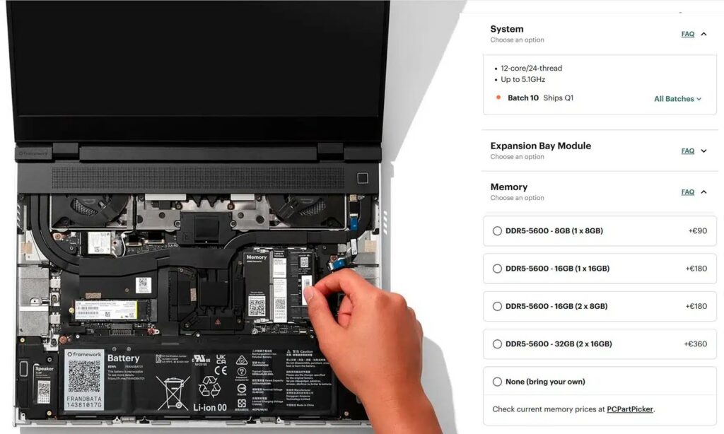 aumenta el precio de la memoria RAM de sus equipos en un 32,5% 