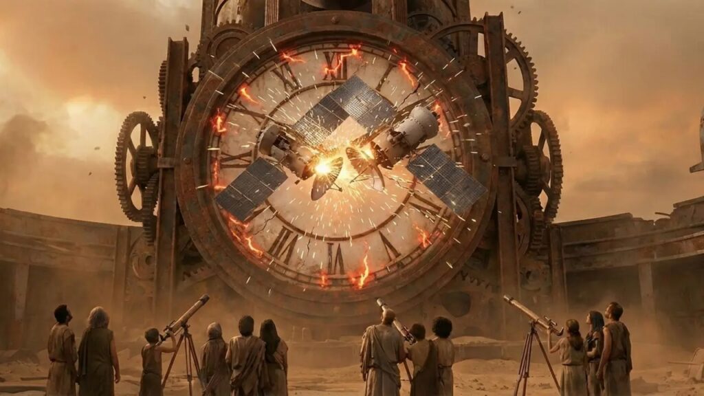 Quedan cinco días y medio para que se produzca el apocalipsis de los satélites, según el Reloj de Choque. Vamos a ver lo que significa.