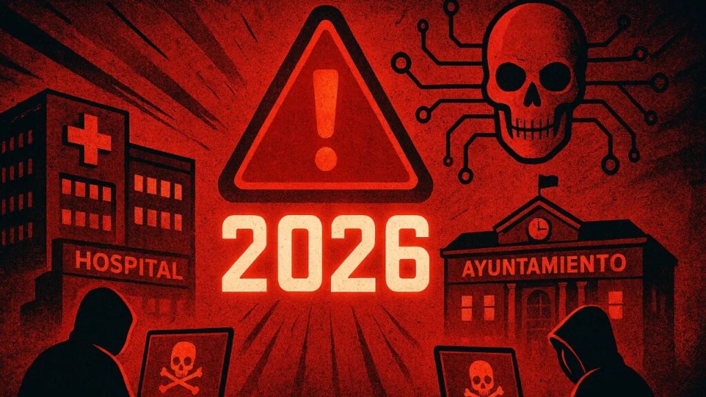 La próxima gran crisis será en 2026: hospitales y ayuntamientos, en el punto de mira del cibercrimen