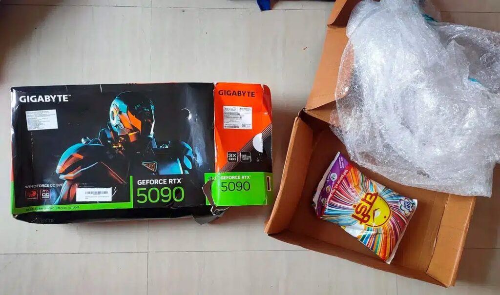 Compra una RTX 5090 en Amazon y recibe 2€ de detergente: Amazon se niega a devolverle el dinero