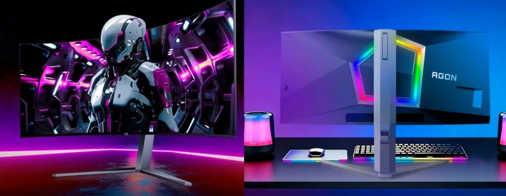 AOC AGON Pro AGP346UCSD: Monitor QD-OLED WQHD de 34 pulgadas a 360 Hz que llega a China por 880 euros