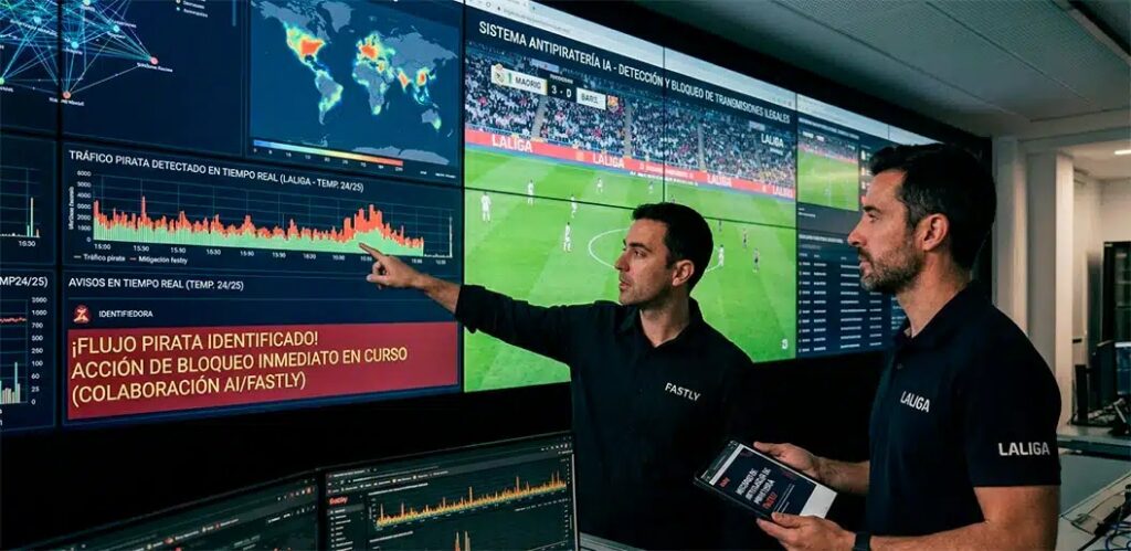 El CDN Fastly se alía con LALIGA «para combatir la piratería» sin romper internet por el camino