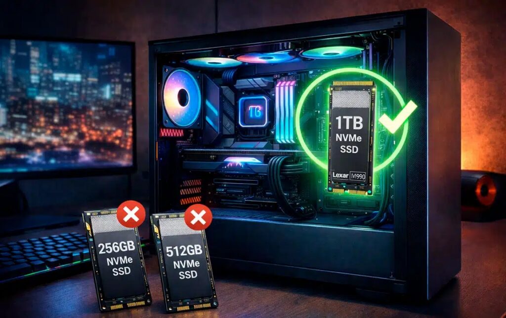Lexar: los usuarios toleran mejor los recortes de RAM; en SSD nadie quiere 256/512GB de almacenamiento