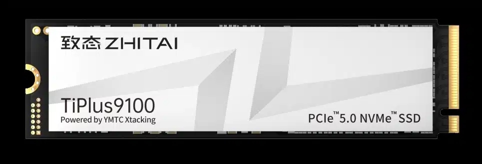 Zhitai TiPlus 9100: el primer SSD PCIe 5.0 de alto rendimiento del fabricante de memoria chino YMTC