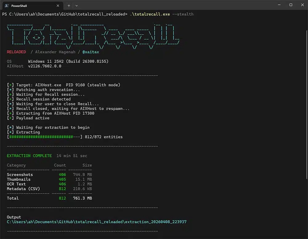 Una vulnerabilidad del buscador IA Windows Recall provoca una fuga de datos y Microsoft diciendo que la seguridad actual es suficiente