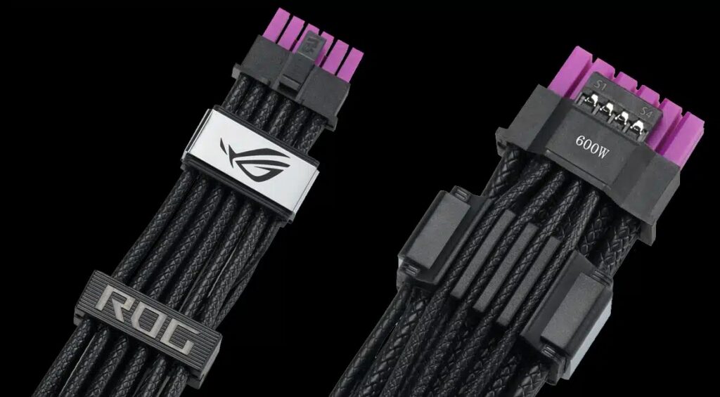 El cable ASUS ROG Equalizer, que evitará que se queme tu RTX 5090/4090, llega a un precio de 50 euros