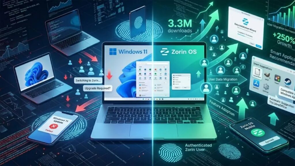 Más de 3,3 millones de descargas: este sistema Linux le está robando usuarios a Windows 11