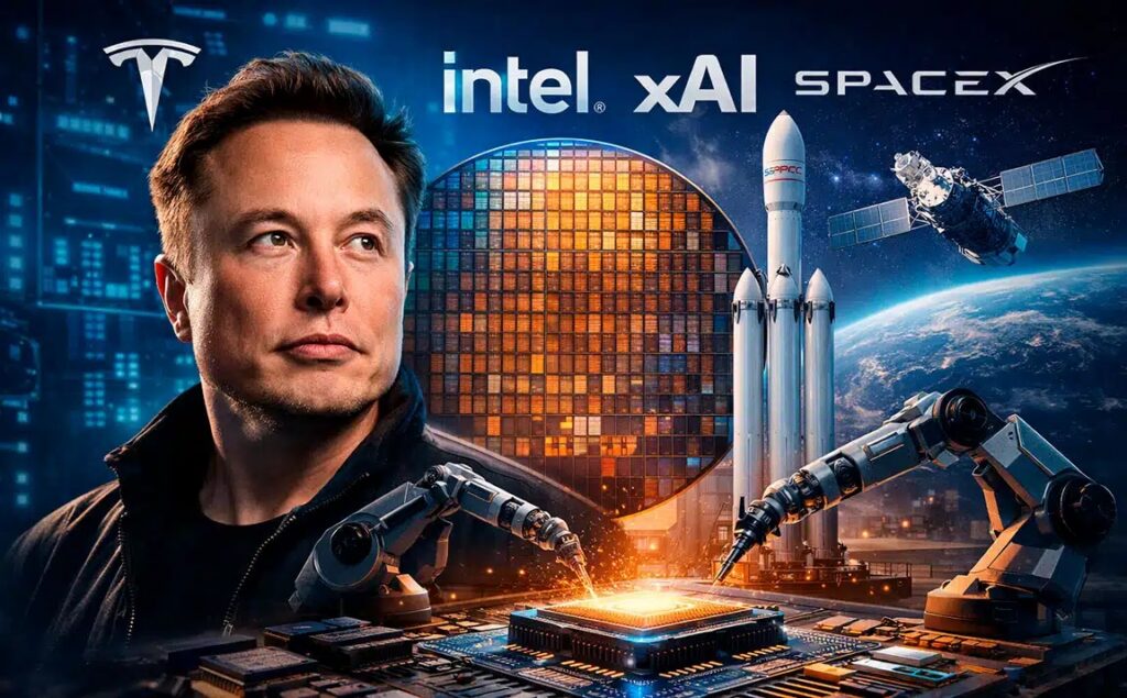 Elon Musk visita la fábrica de Intel Oregón: ¿Hará un pedido de chips de IA antes de poner en marcha la TeraFab?