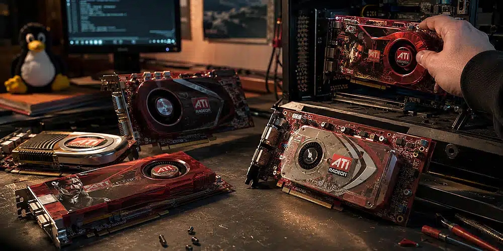 El último baile de las viejas GPU ATI en Linux: Mesa limpia muchos modelos de Radeon mientras miran al soporte legacy