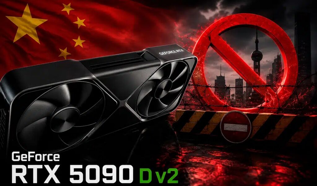 China habría cerrado la puerta a la entrada de gráficas NVIDIA GeForce RTX 5090 D v2 al país