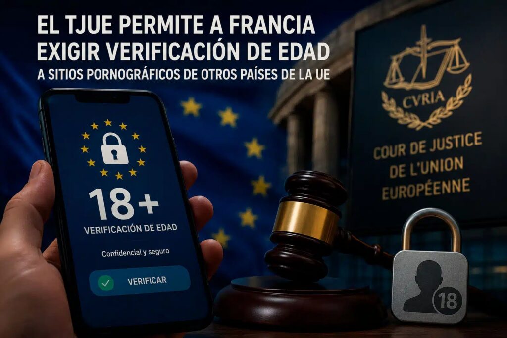 Golpe europeo a las webs de contenido para adultos: Francia podrá exigir controles de edad transfronterizos