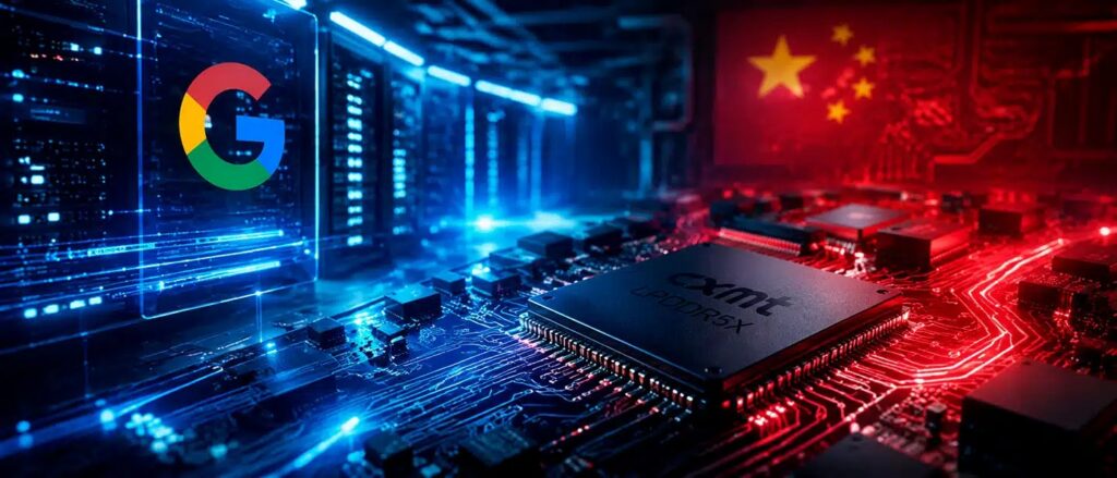La propia Google evalúa comprar chips de memoria de la compañía china CXMT