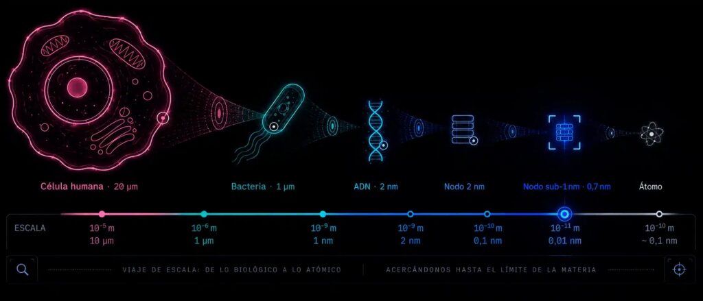 IBM presenta el primer chip inferior a 1 nanómetro: «la tecnología más pequeña y potente del mundo»