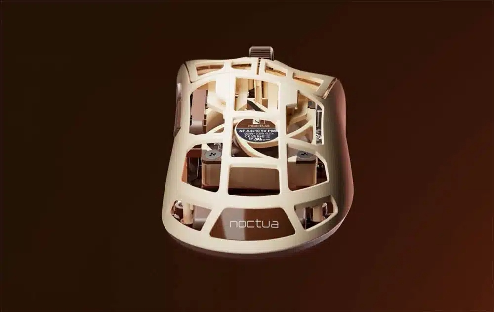 Pulsar Feinmann F01 Noctua Edition, así es el nuevo ratón gaming que incorpora un ventilador Noctua de 40 mm para que te refresques en verano