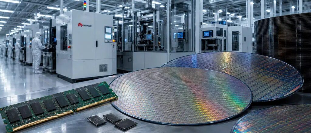 Huawei construiría su propia fábrica de memoria DRAM