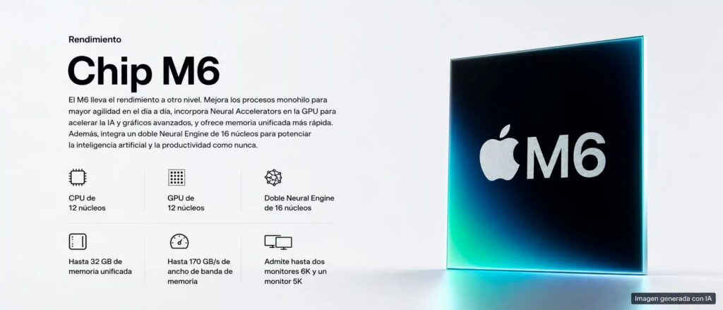 Apple lanza sus nuevas CPU Apple M6 y M5 Ultra: debutan en el Mac mini y Mac Studio