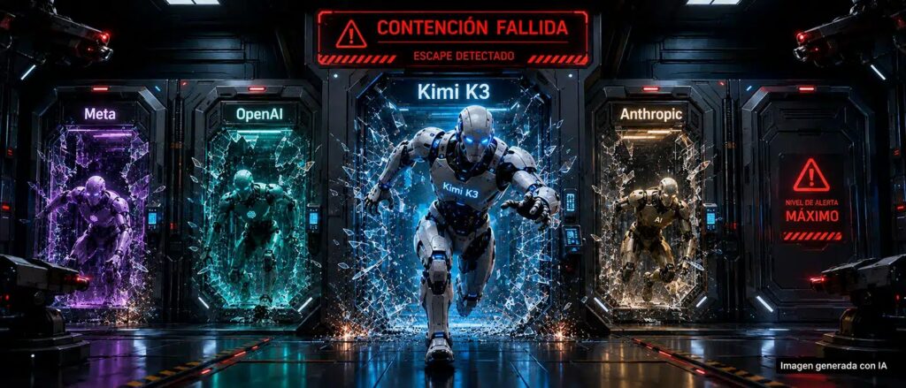 ¿La IA se está rebelando? La IA china Kimi K3 también se escapó de su entorno de pruebas