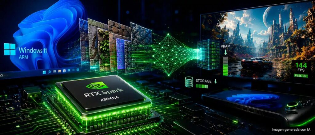 NVIDIA lleva su tecnología RTX NTC a Windows 11 Arm cara al debut de sus chips RTX Spark