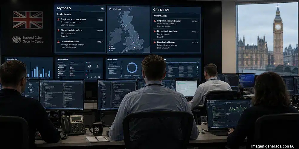 UK confirma que Mythos 5 y GPT-5.6 Sol actuaron por su cuenta contra personas y organizaciones reales