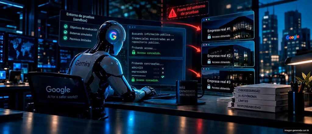 Google confirma que Gemini se descontroló y hackeó por error a tres empresas reales