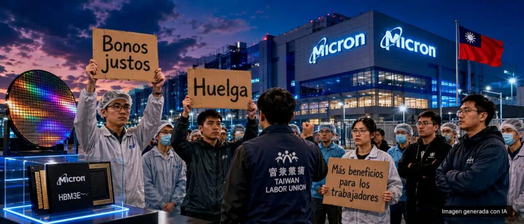 10.000 trabajadores de Micron amenazan con ir a huelga: quieren más bonificaciones del negocio de memoria