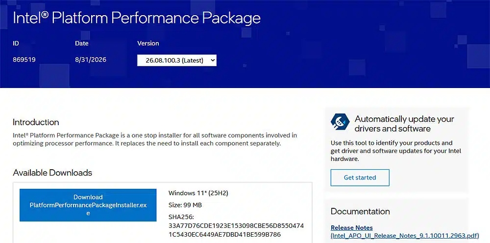 Intel actualiza sus drivers de rendimiento: corrige un uso elevado de CPU y problemas de APO en los Core de 12ª y 13ª generación
