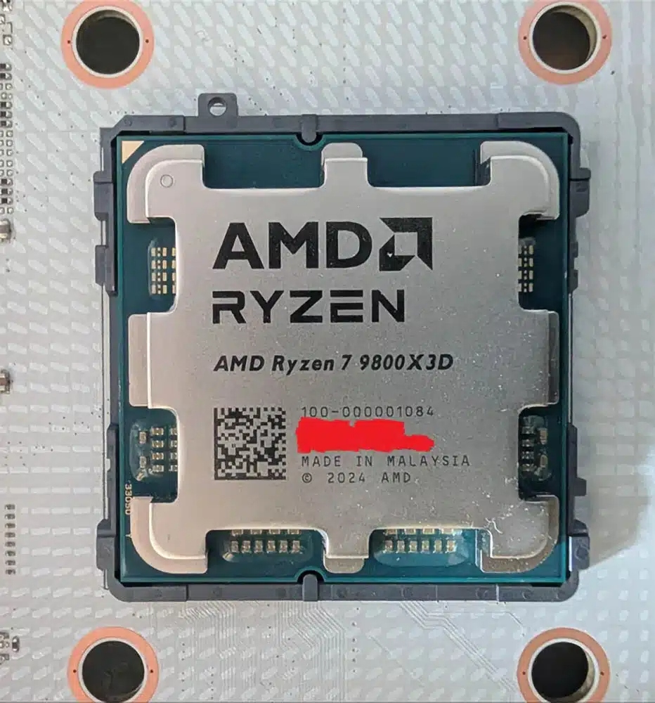 Ni las grandes tiendas se libran: compra en Walmart un Ryzen 7 9800X3D falso y le niegan el reembolso