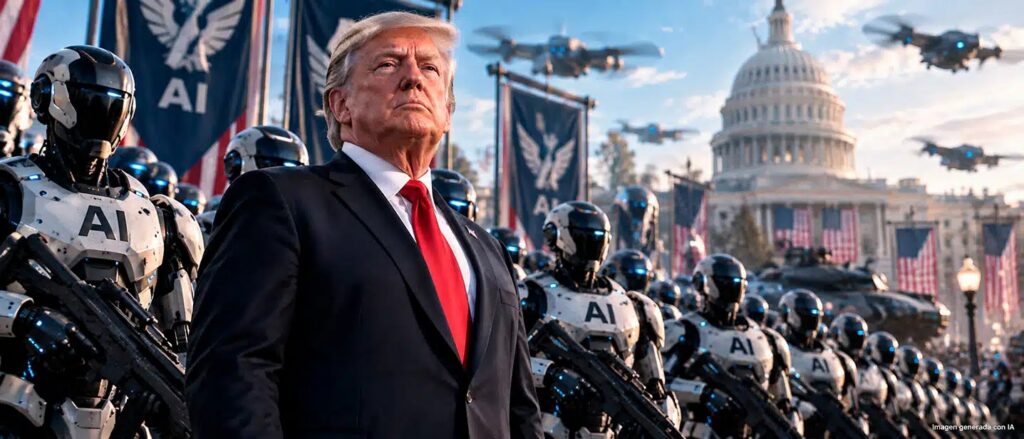 Trump anuncia su “AI Force”: Estados Unidos tendrá una fuerza especial dedicada a la inteligencia artificial