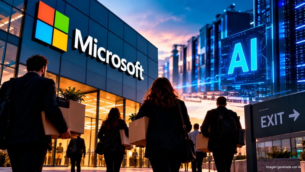 Microsoft no habla de despidos, pero ofrece dinero para que hasta 60.000 empleados abandonen la compañía