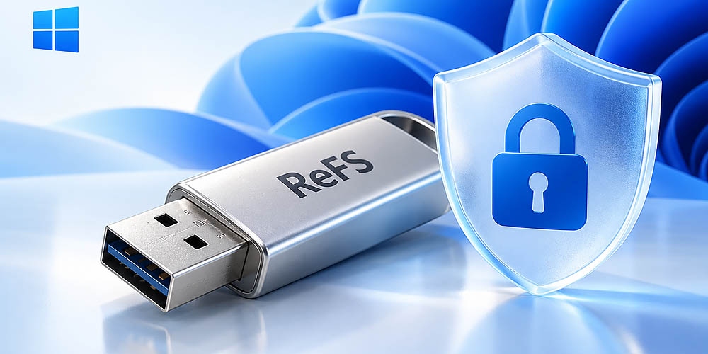 Windows bloqueará los USB con ReFS en enero de 2027: sus archivos dejarán de estar accesibles por defecto