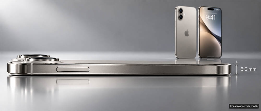 El iPhone Air 2 será aún más delgado e incluirá una mayor batería y mejor cámara